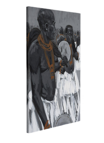 Authentic Nigerian Art - Nigerian Paintings - African Paintings - Sounds Of A Nation