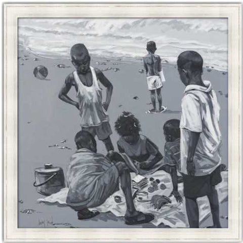 Authentic Nigerian Art - Nigerian Paintings - African Paintings - Summer Days