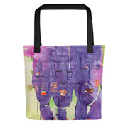 Authentic Nigerian Art - Nigerian Paintings - African Paintings - Peace Within Tote Bag